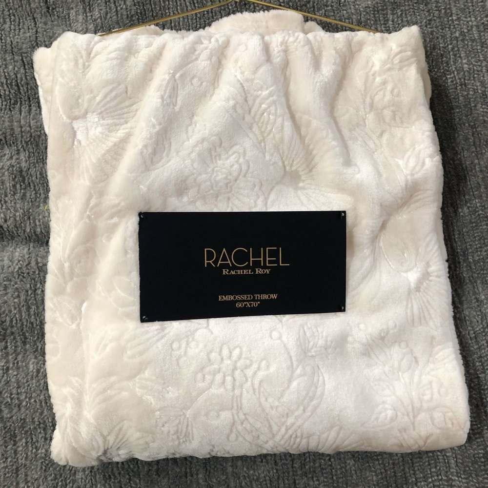 RACHEL Rachel Roy Embossed Throw